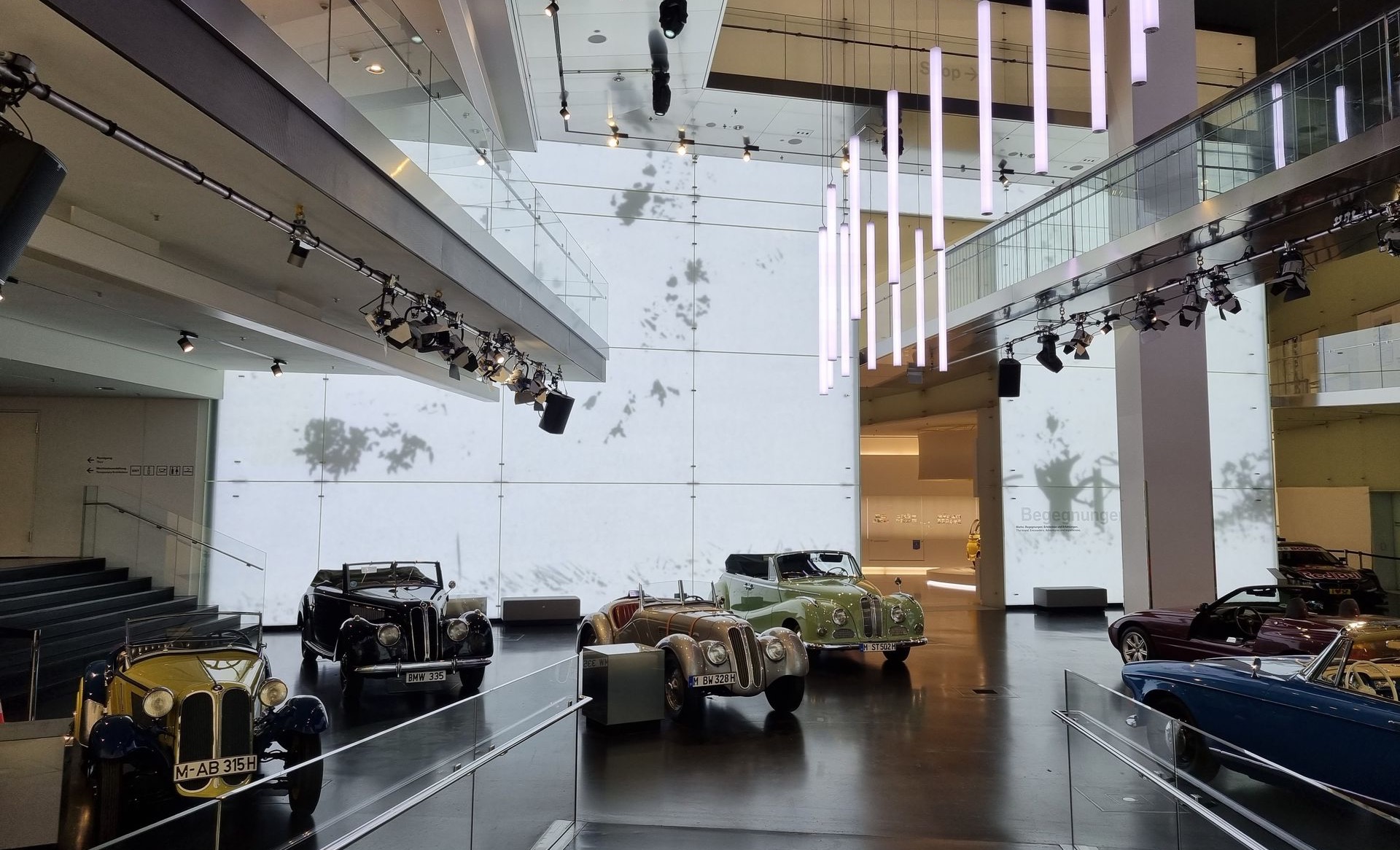 Industrial controllers BMW Museum München LED screen image